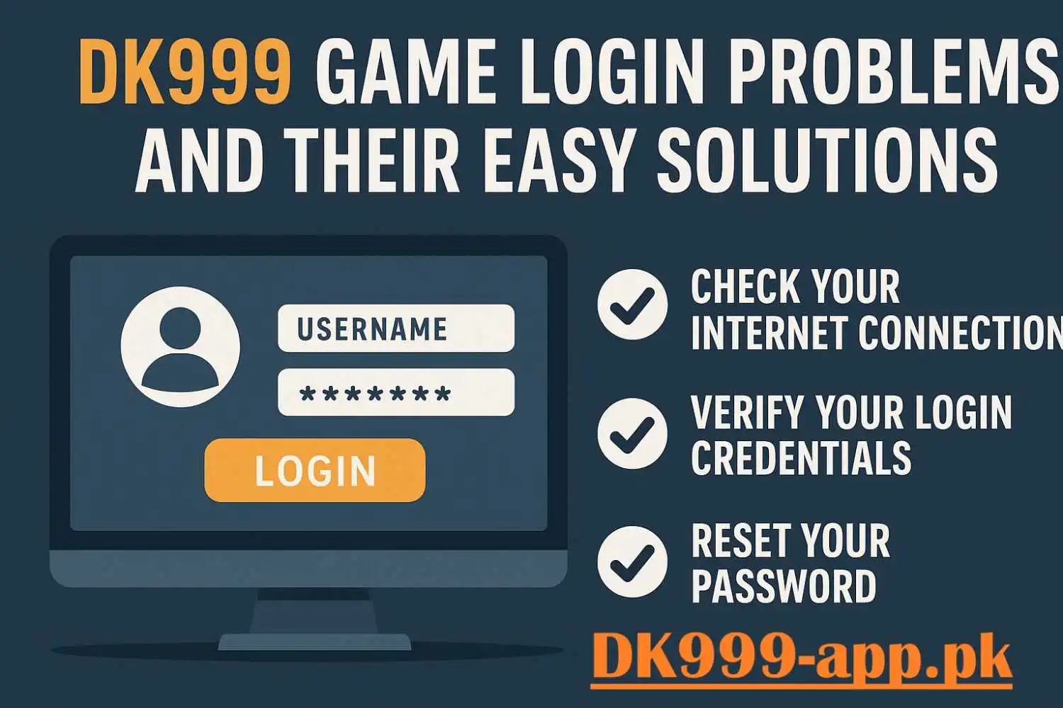 DK999 Game Login Problems
